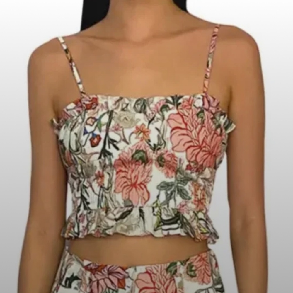 Floral Print Women's Top